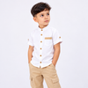 Ensemble Élégance Garçon – Chemise & Pantalon Cargo